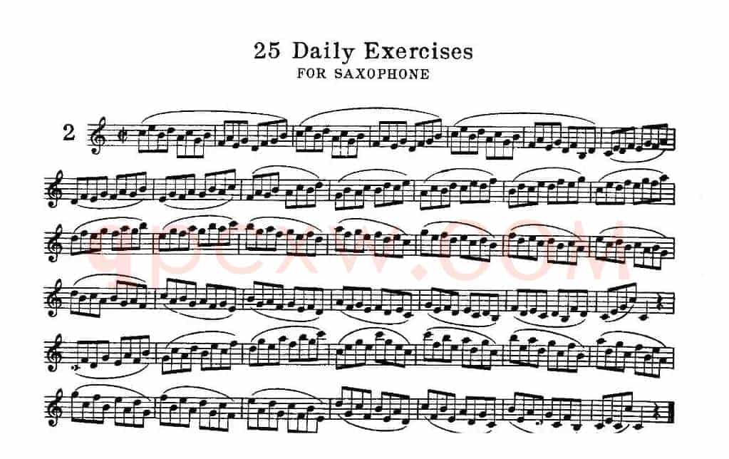 klose - 25首萨克斯练习曲（2）