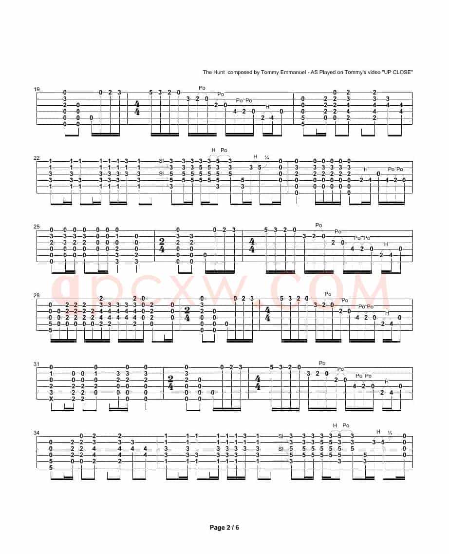 tommy emmanuel：the hunt from up close video（指弹吉它）