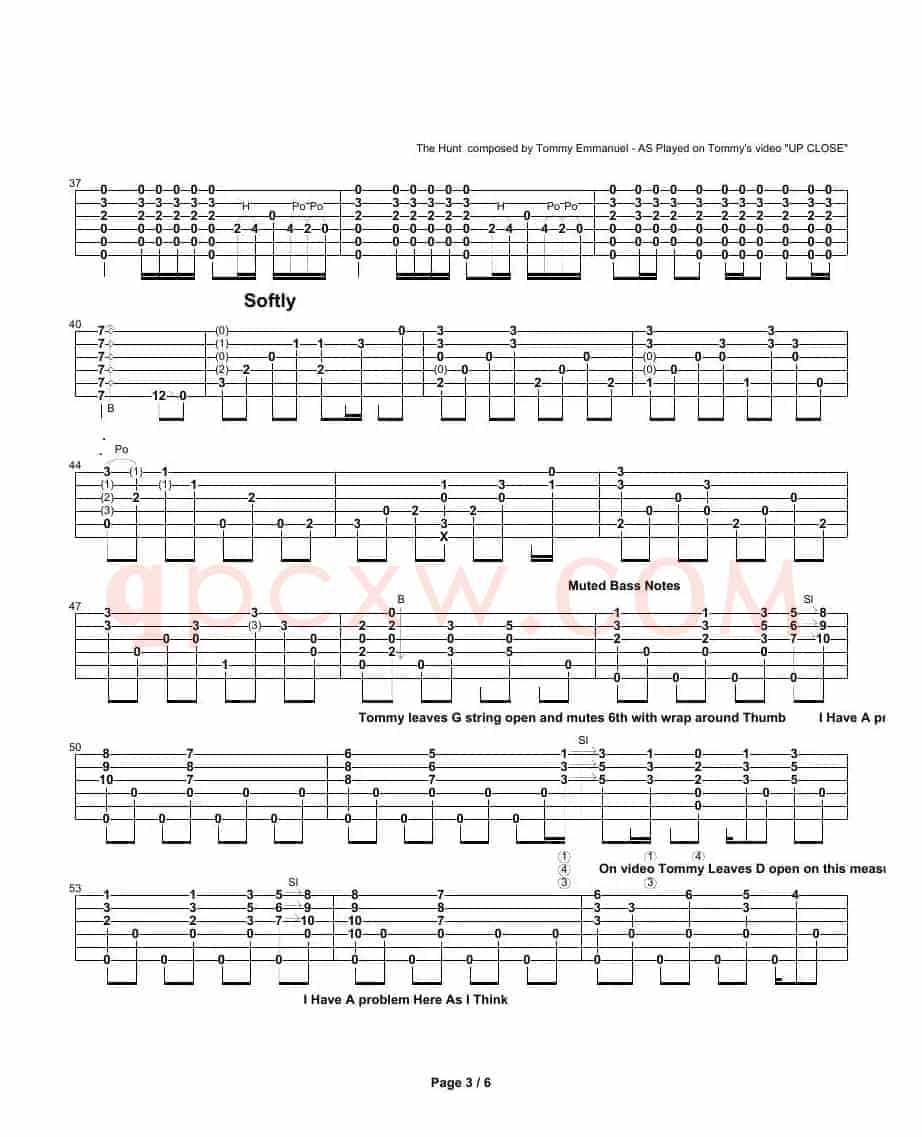 tommy emmanuel：the hunt from up close video（指弹吉它）
