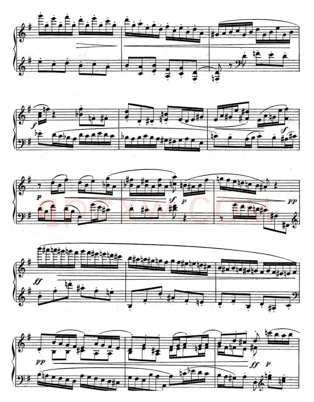 6 Preludes and Fugues Op.99(6首前奏曲与赋格·5)