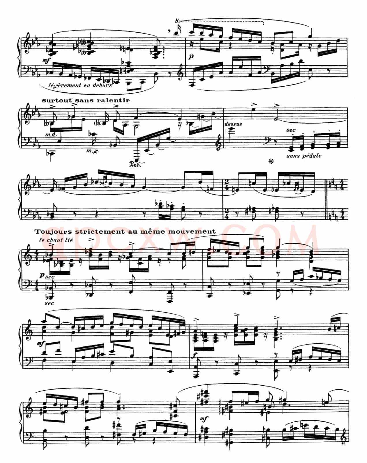 Eight Nocturnes (8首夜曲·Ⅶ)