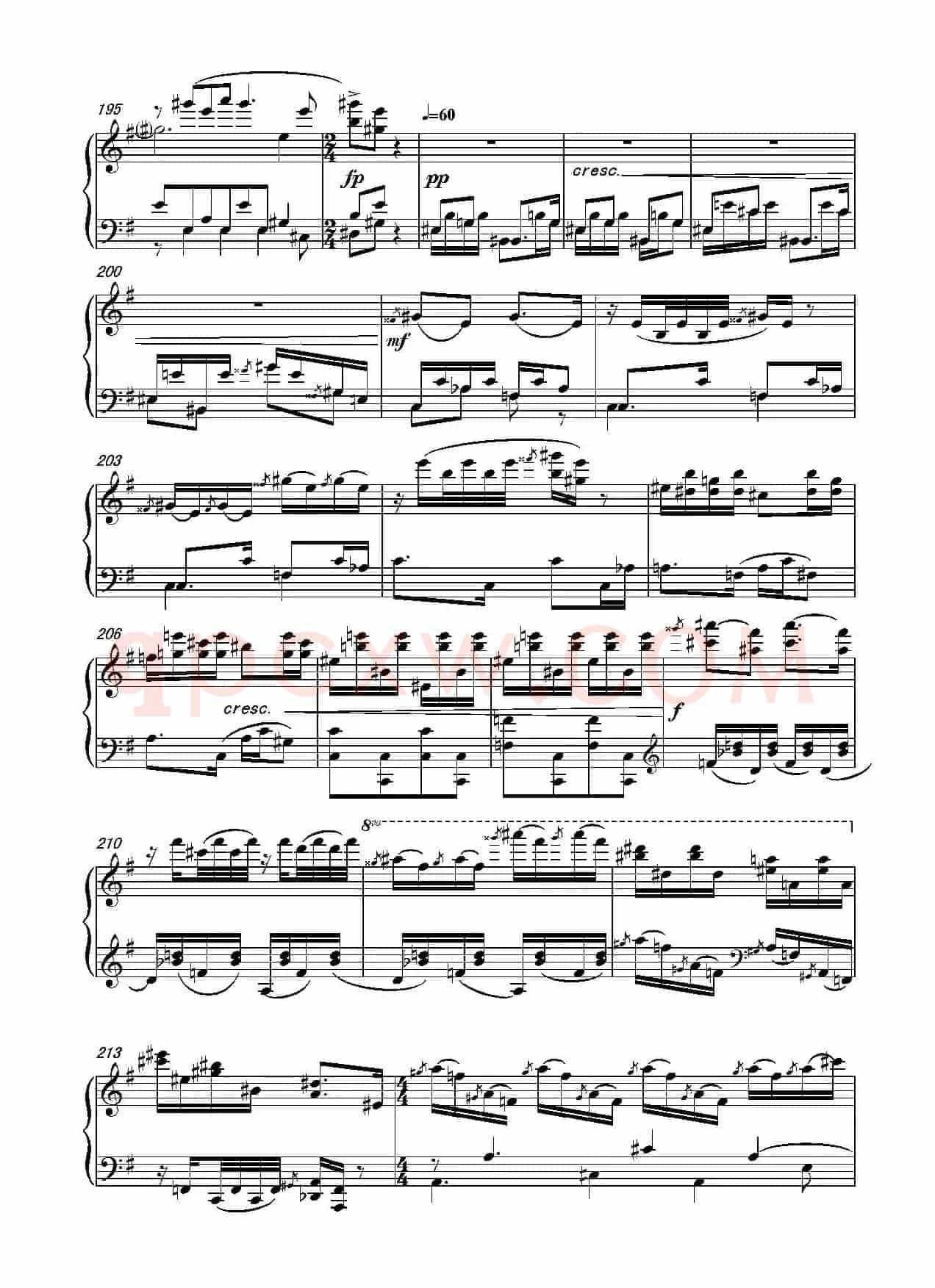 第十五钢琴奏鸣曲 Piano Sonata NO.15