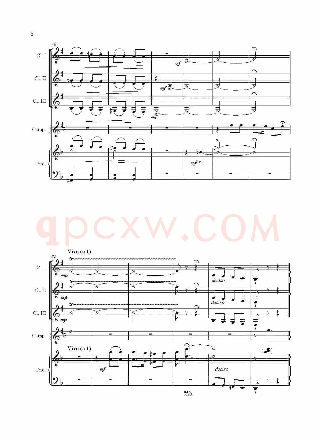 Rondo Caprichoso（单簧管三重奏）