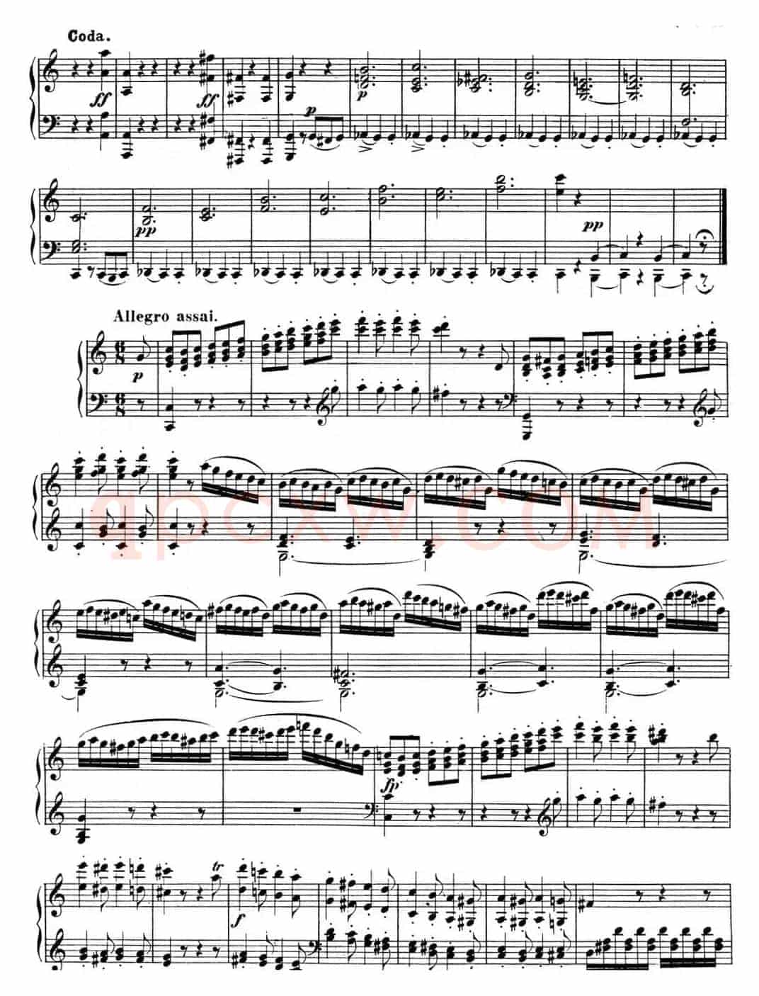 贝多芬钢琴奏鸣曲03 C大调 Op.2 No.3 C major