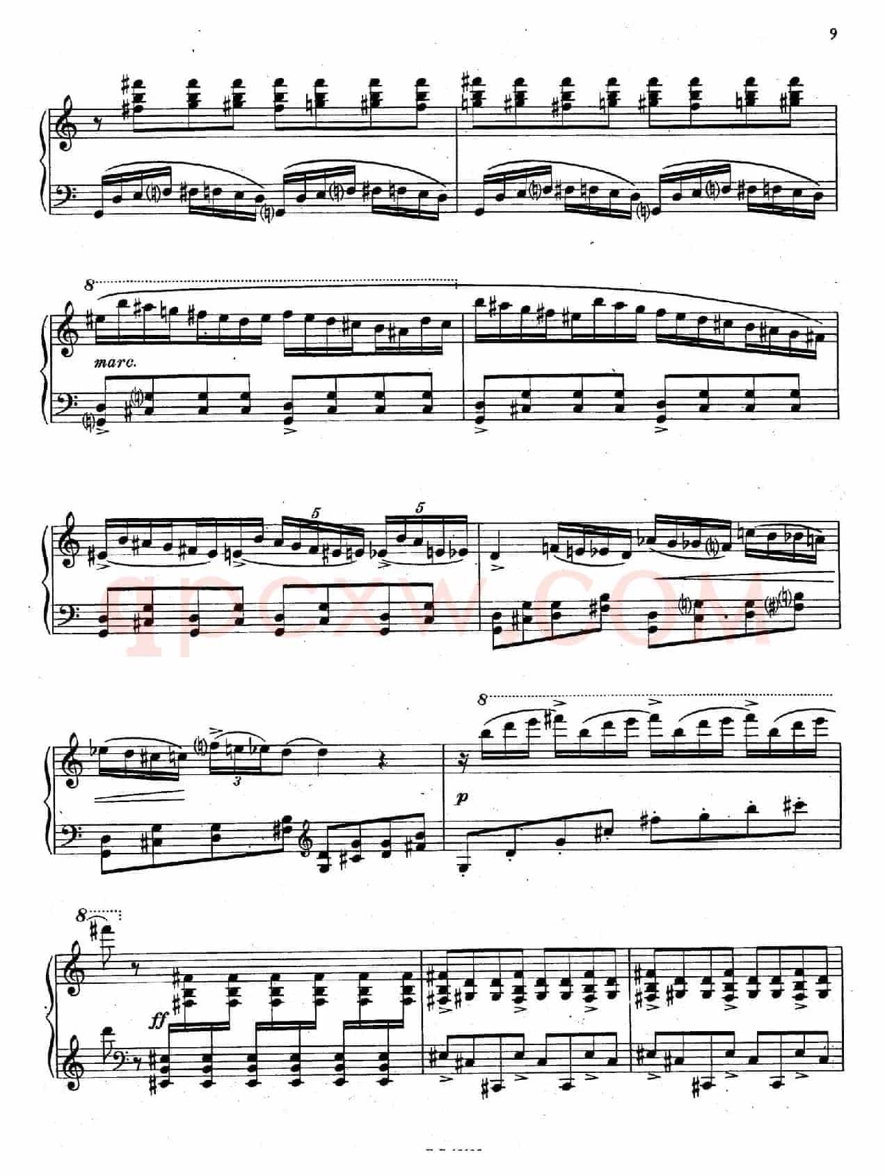 Sabre Dance(马刀舞曲)(索兰改编钢琴独奏版)