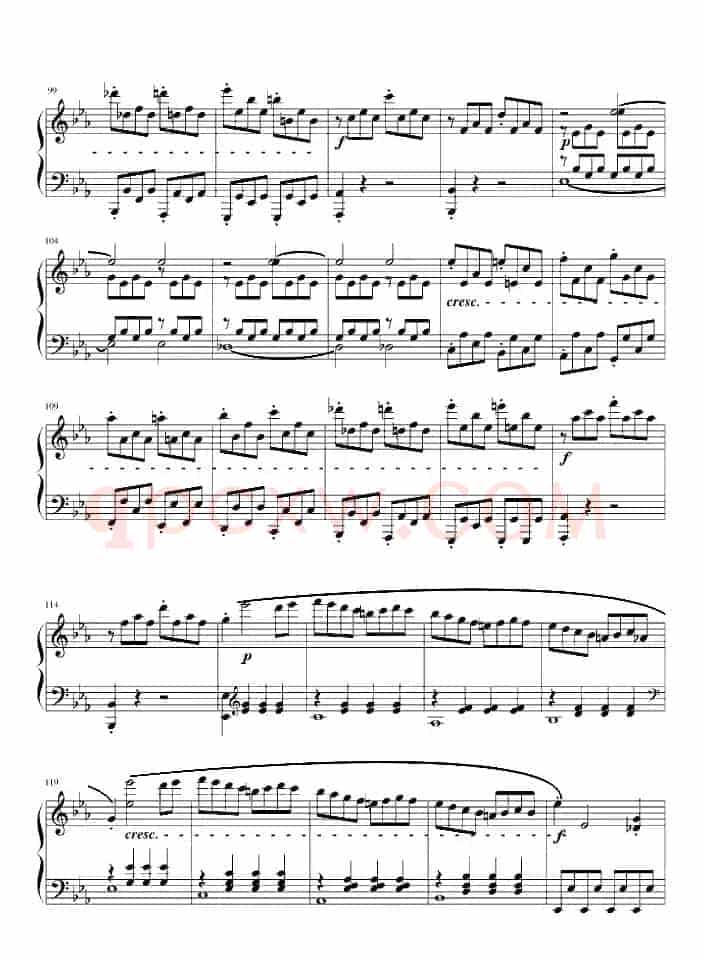 悲怆奏鸣曲第一乐章