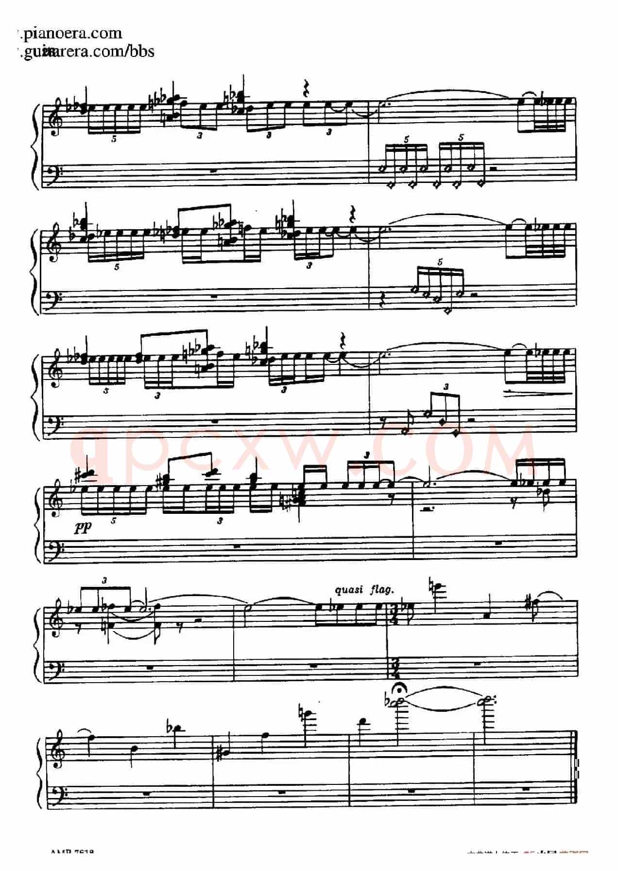 Piano Sonata（钢琴奏鸣曲· 第一乐章）