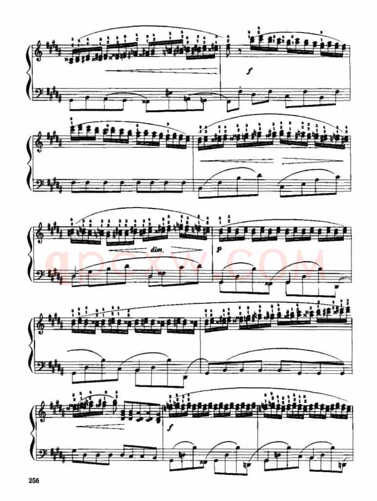 手风琴练习曲（肖邦作品25之6）