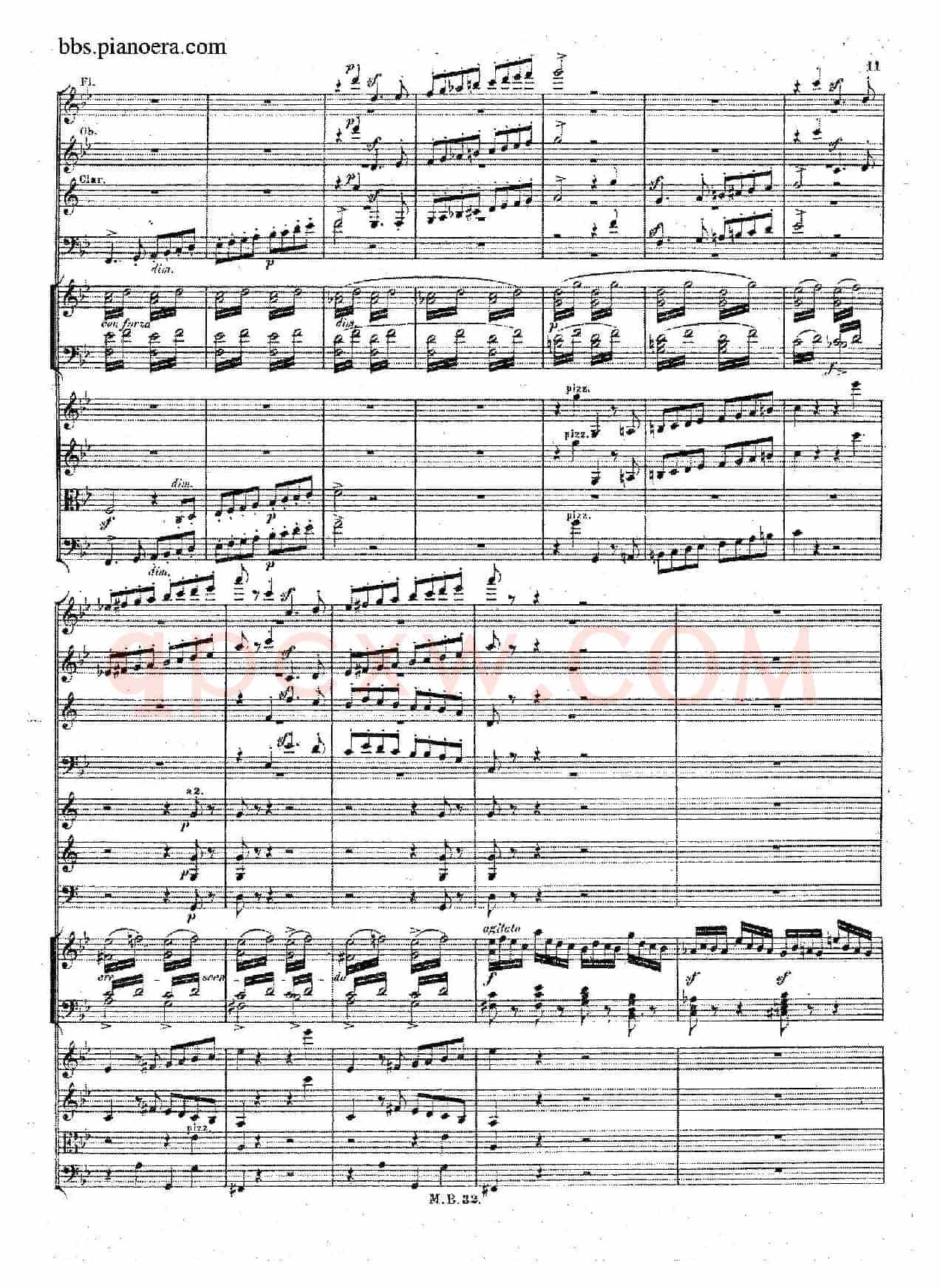 Piano Concerto No.1 in g Minor Op.25(g小调第一钢琴协奏曲·总谱)