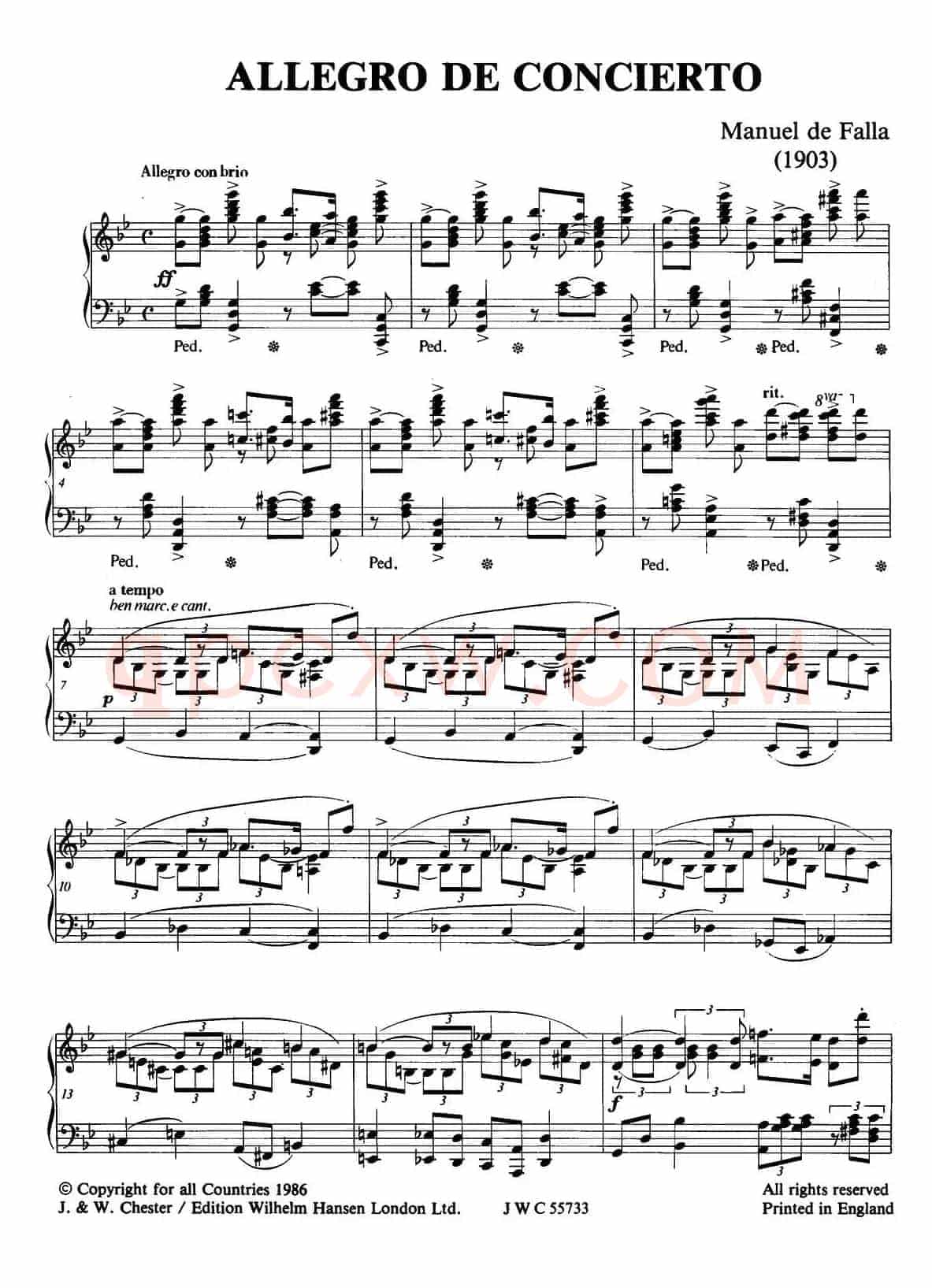 Allegro de Concierto