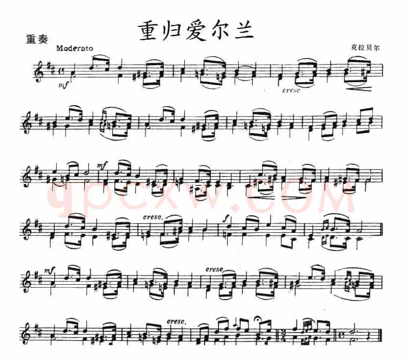 重归爱尔兰（重奏）