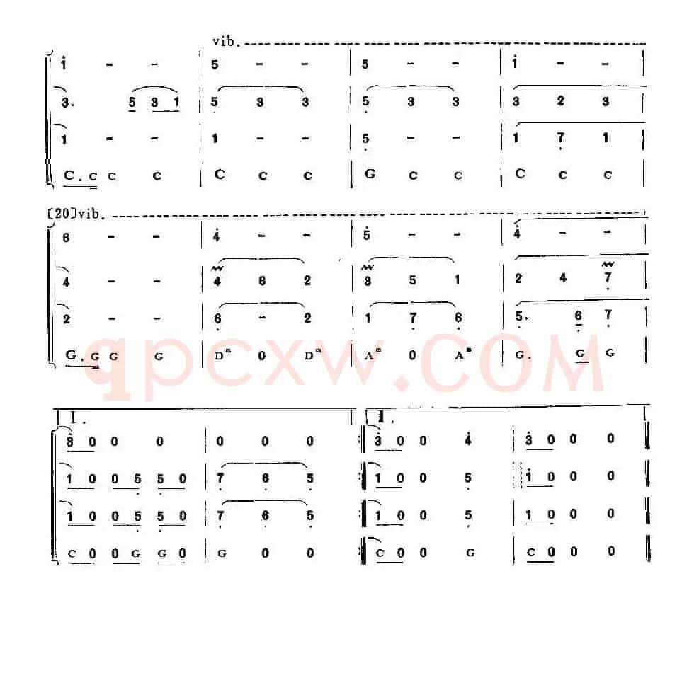 有趣的法国号（四重奏）