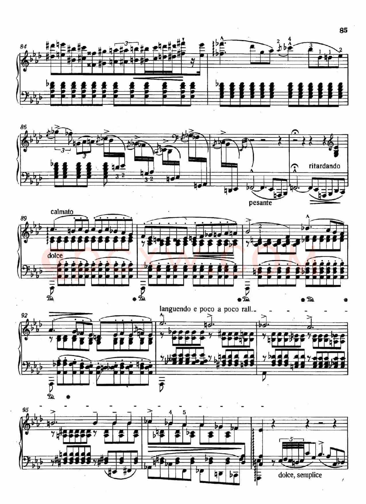 12 Etudes d'execution Transcendante S.139(12首超技练习曲·9)