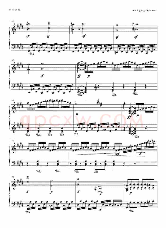 月光奏鸣曲（1，2，3乐章）