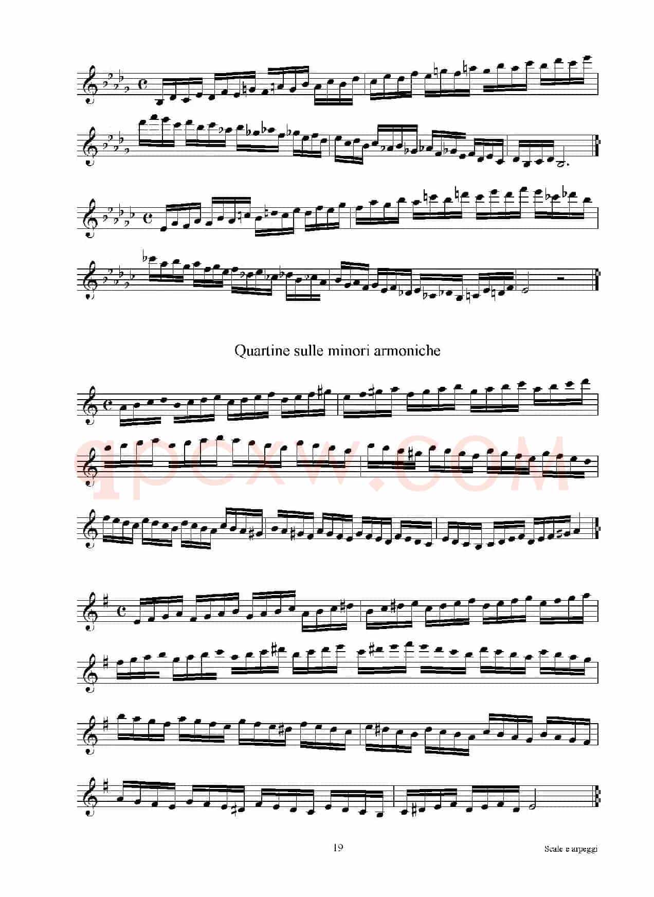 实用的萨克斯音阶练习曲集（P16——30）