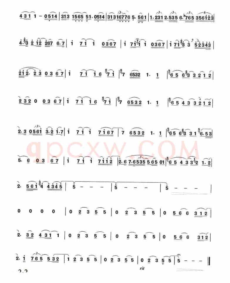 回家（箫独奏曲）