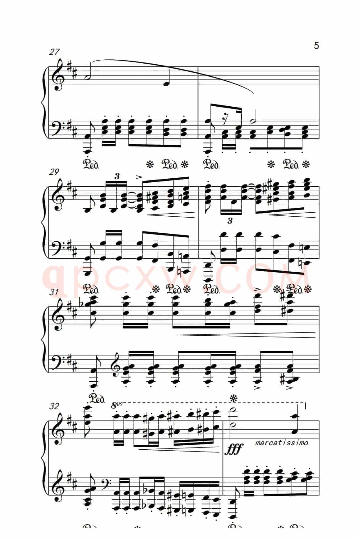 bA大调波兰舞曲