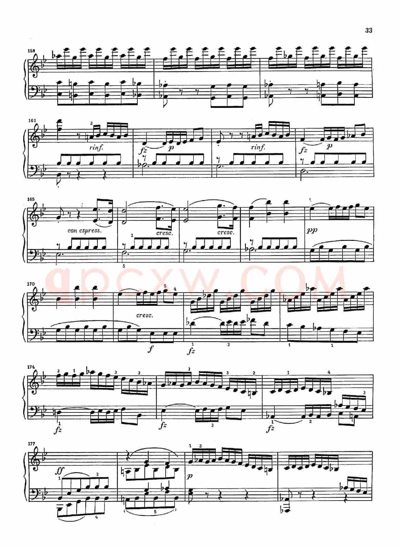 Sonata in g Minor Op.34-2(g小调钢琴奏鸣曲)