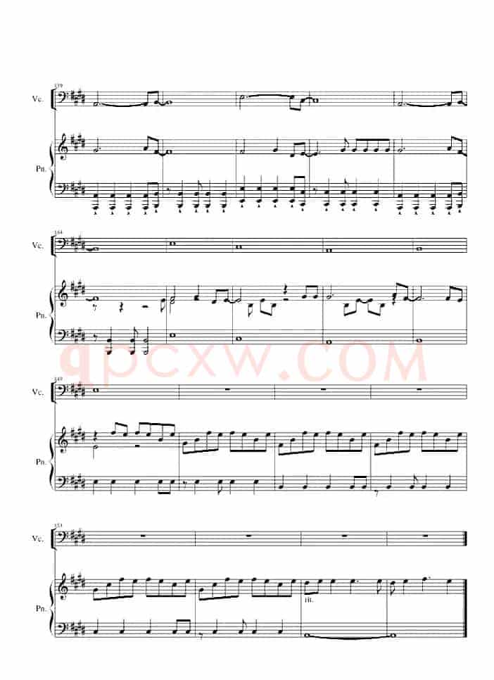 LOVE STORY MEETS VIVA LA VIDA（大提琴+钢琴）