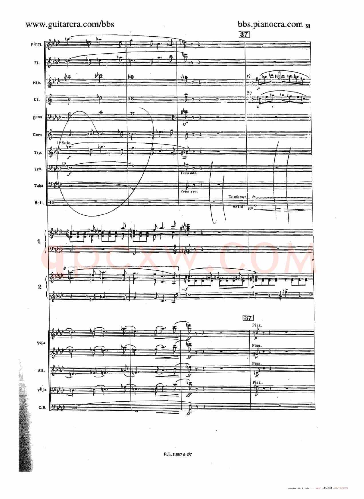 Concerto for 2 Pianos in d Minor(d小调双钢琴协奏曲·总谱)