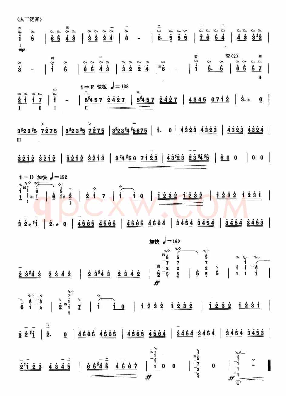 柳琴考级曲目八级：查尔达斯舞曲