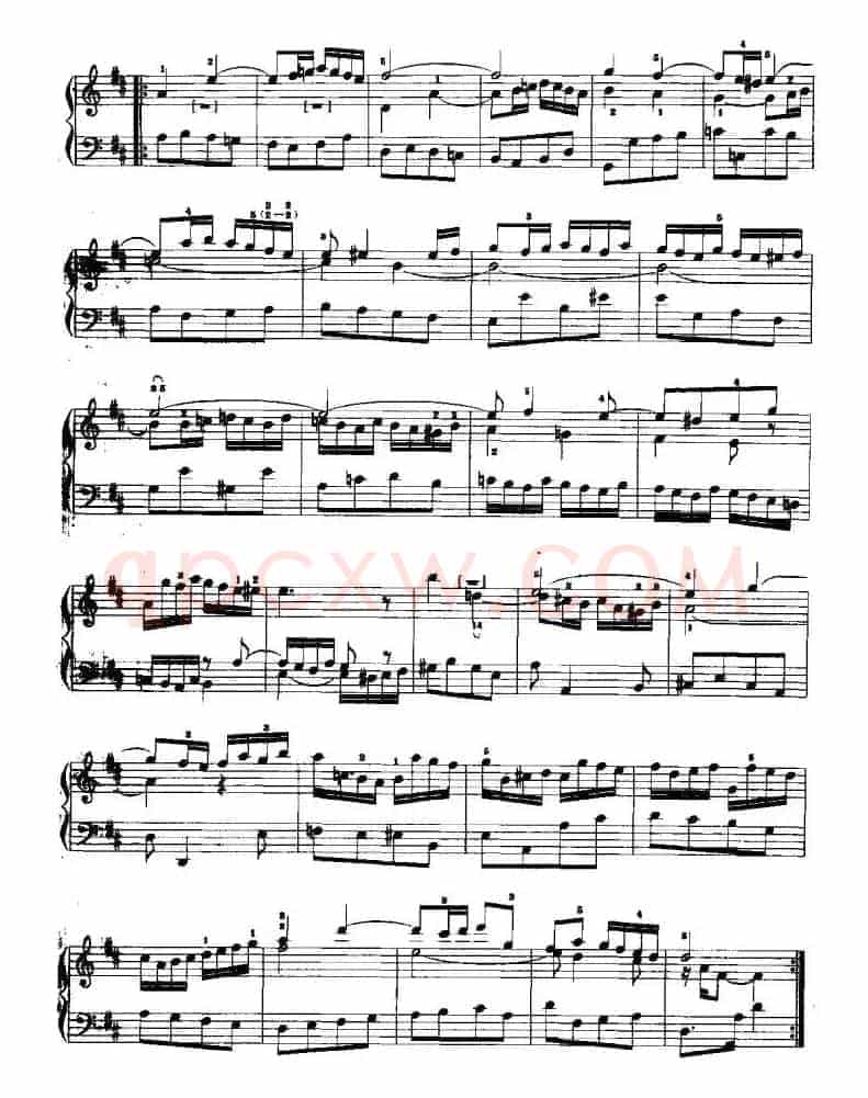 D大调小前奏曲