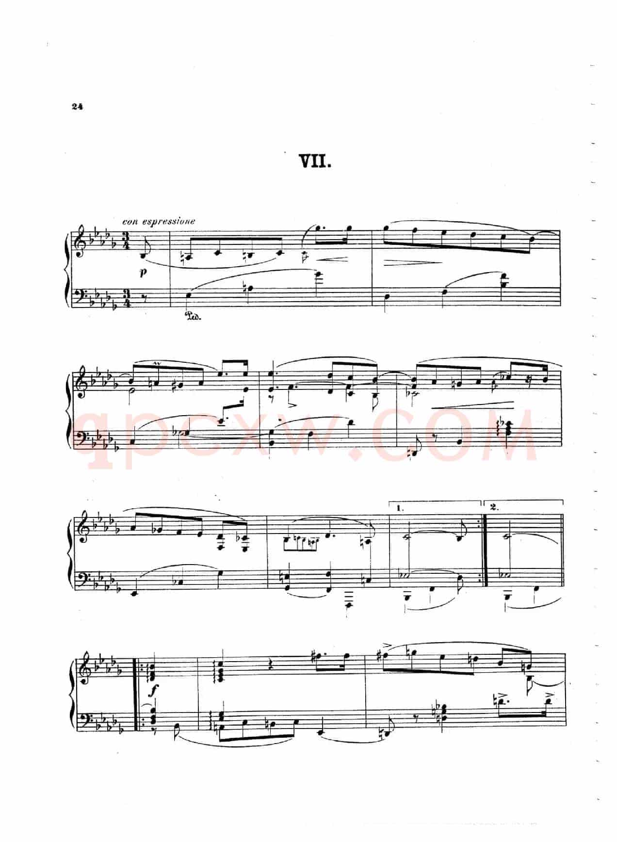 Legenden Op.18（9首传奇·Ⅵ）