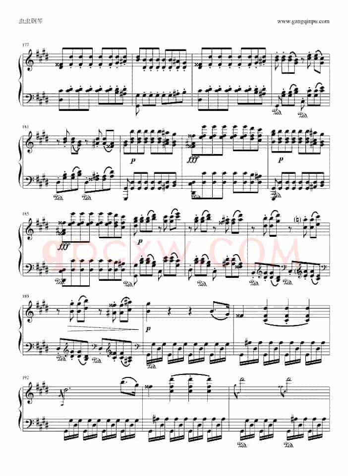 月光奏鸣曲（1，2，3乐章）