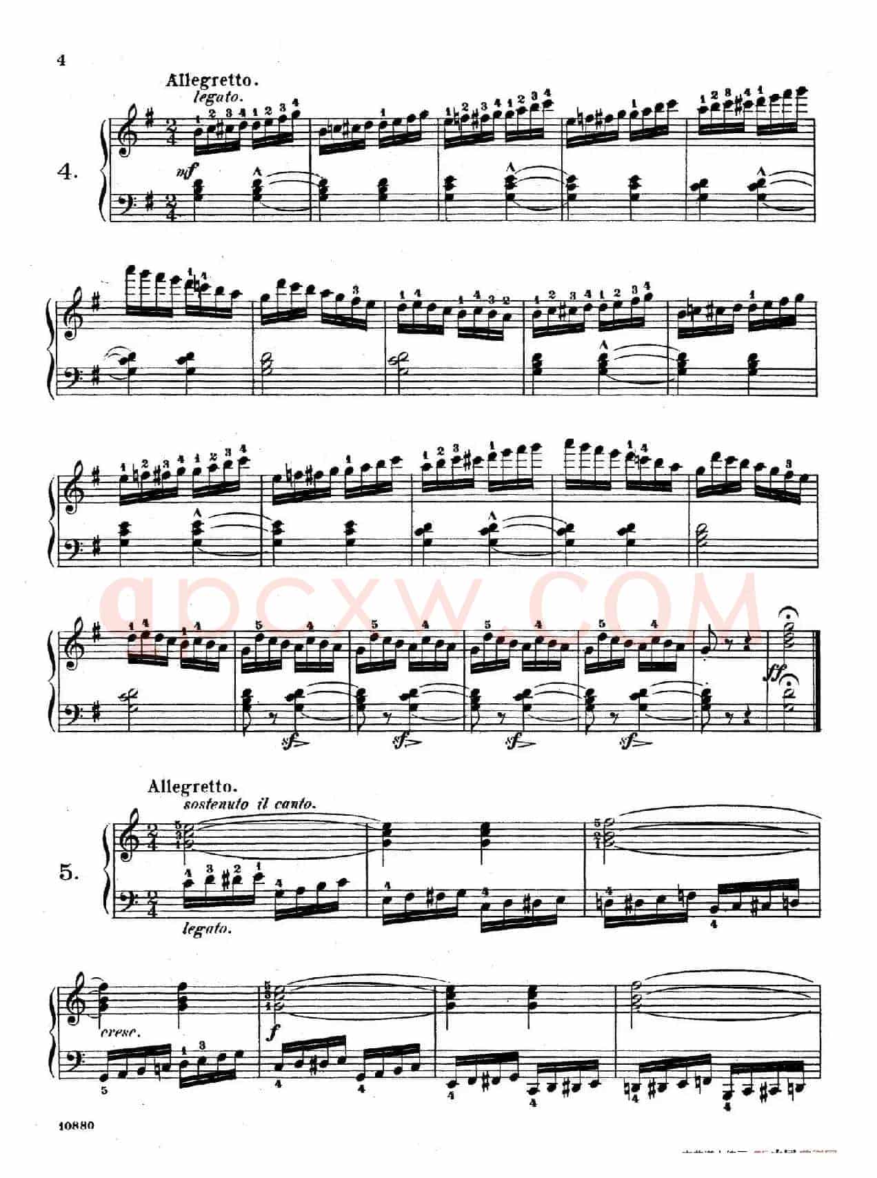 Etudes Enfantines Op.37（儿童钢琴练习曲 第1——6首）