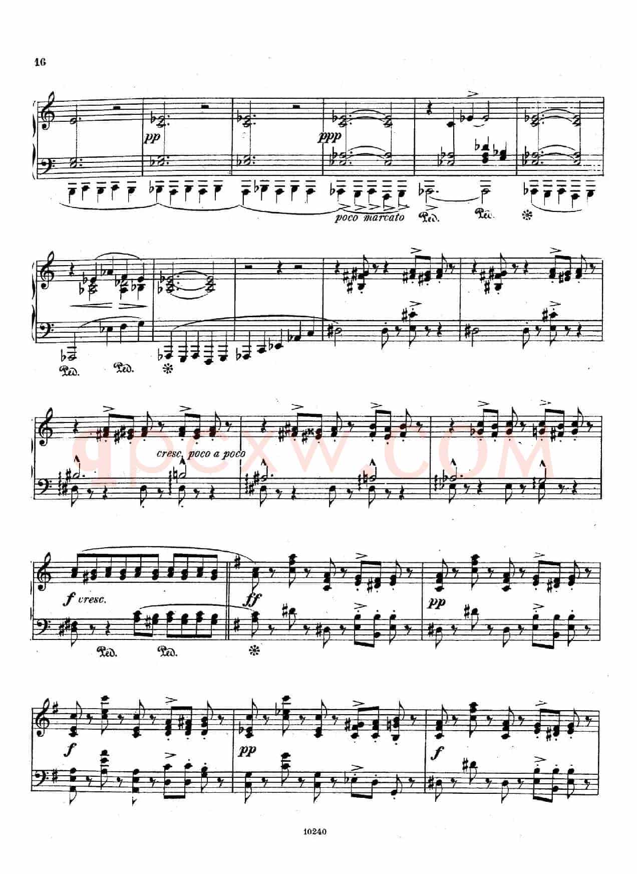 Etudes Rythmiques Op.149（节奏练习曲集）（4）