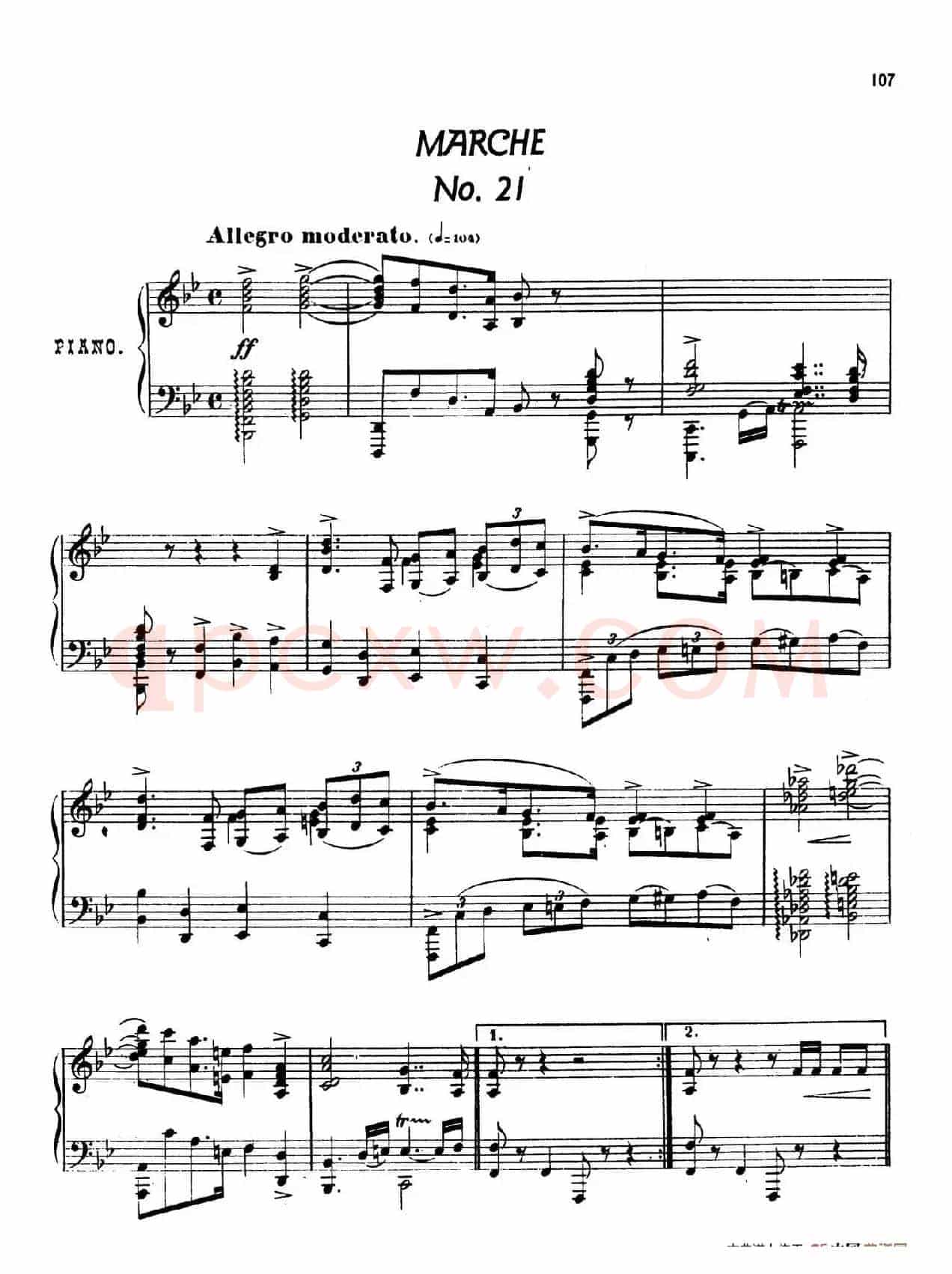 24 Characteristic Pieces Op.36(24首性格小品·21)