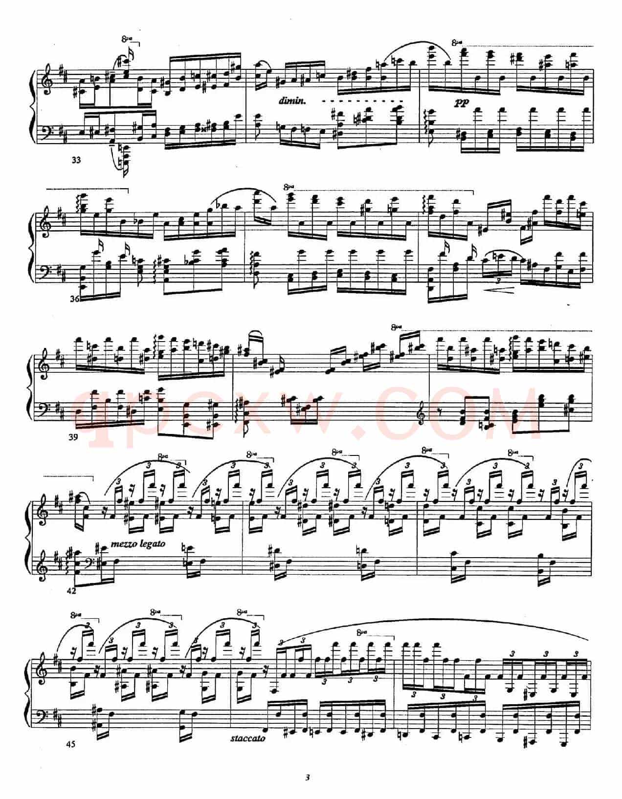 Etude No. 3