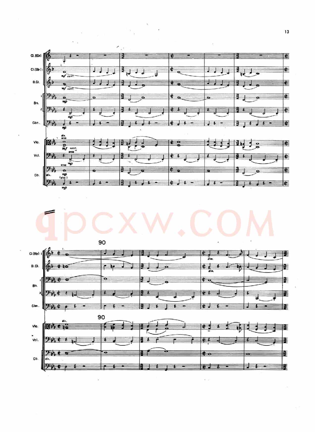 OVERTURE TO CANDIDE(《坎迪德》序曲)(交响乐总谱)