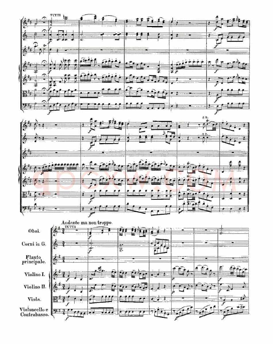 Concerto in D for Flute, K.314(D大调长笛协奏曲)
