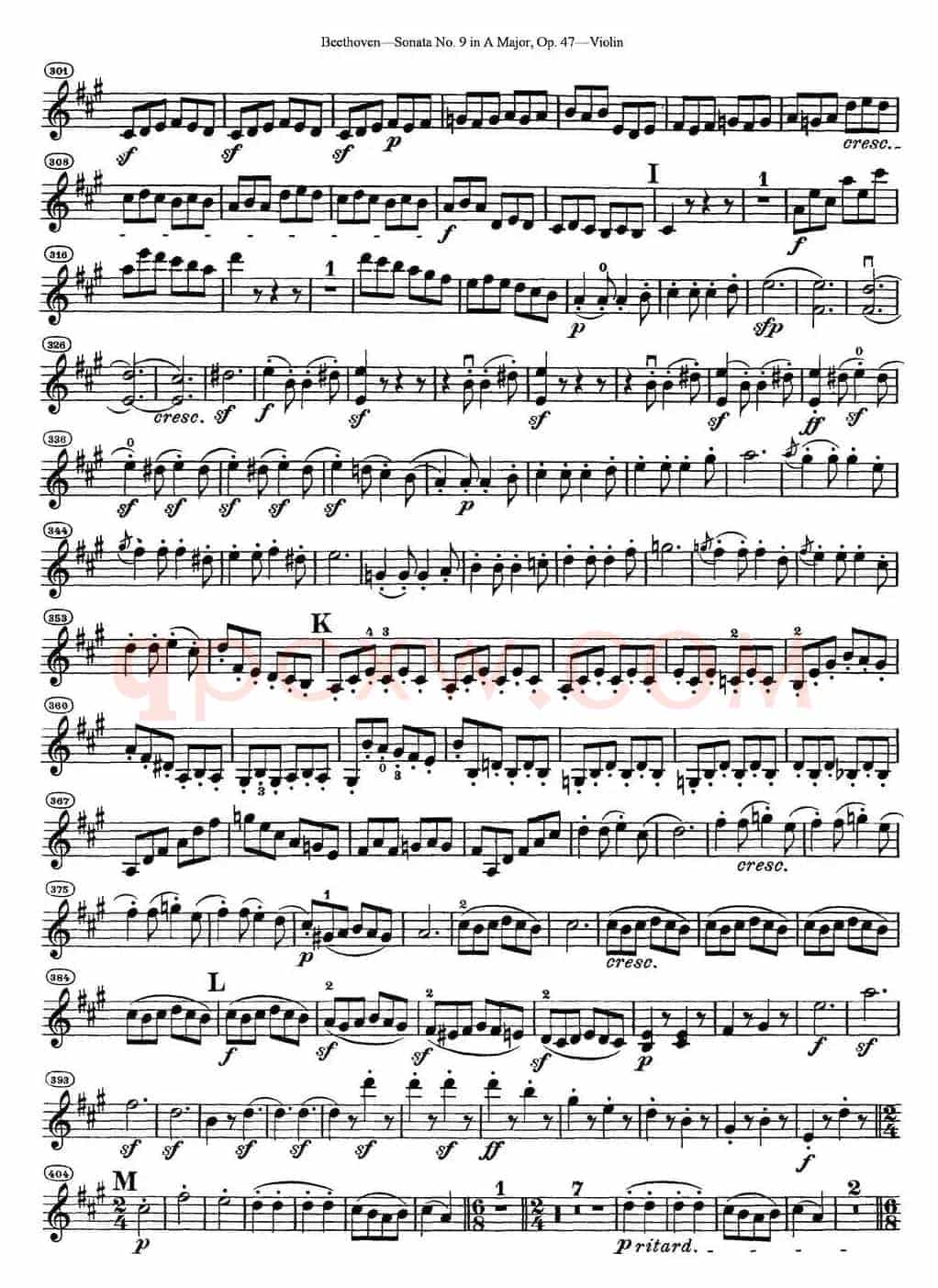 Violin Sonata No.9 in A Major Op.47