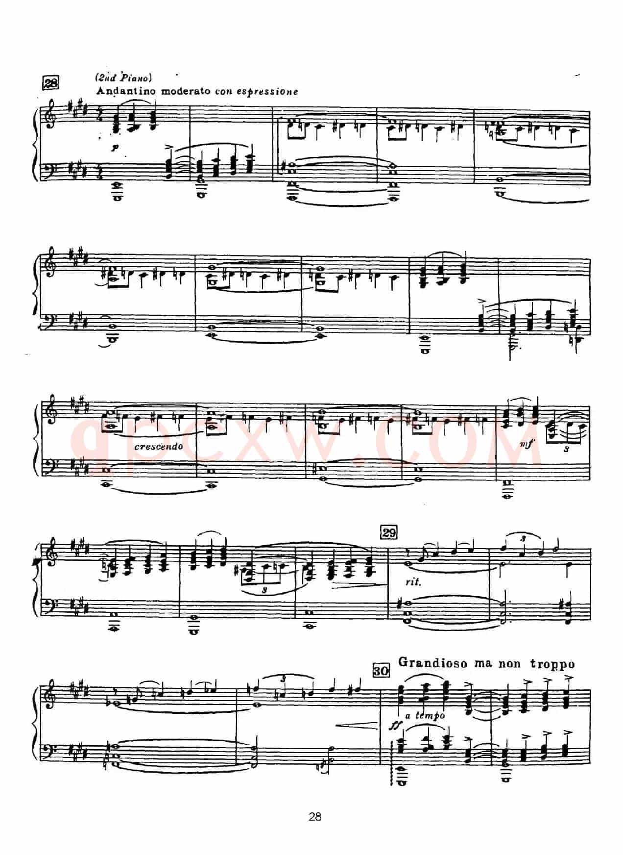 Rhapsody in Blue（蓝色狂想曲）（双钢琴）