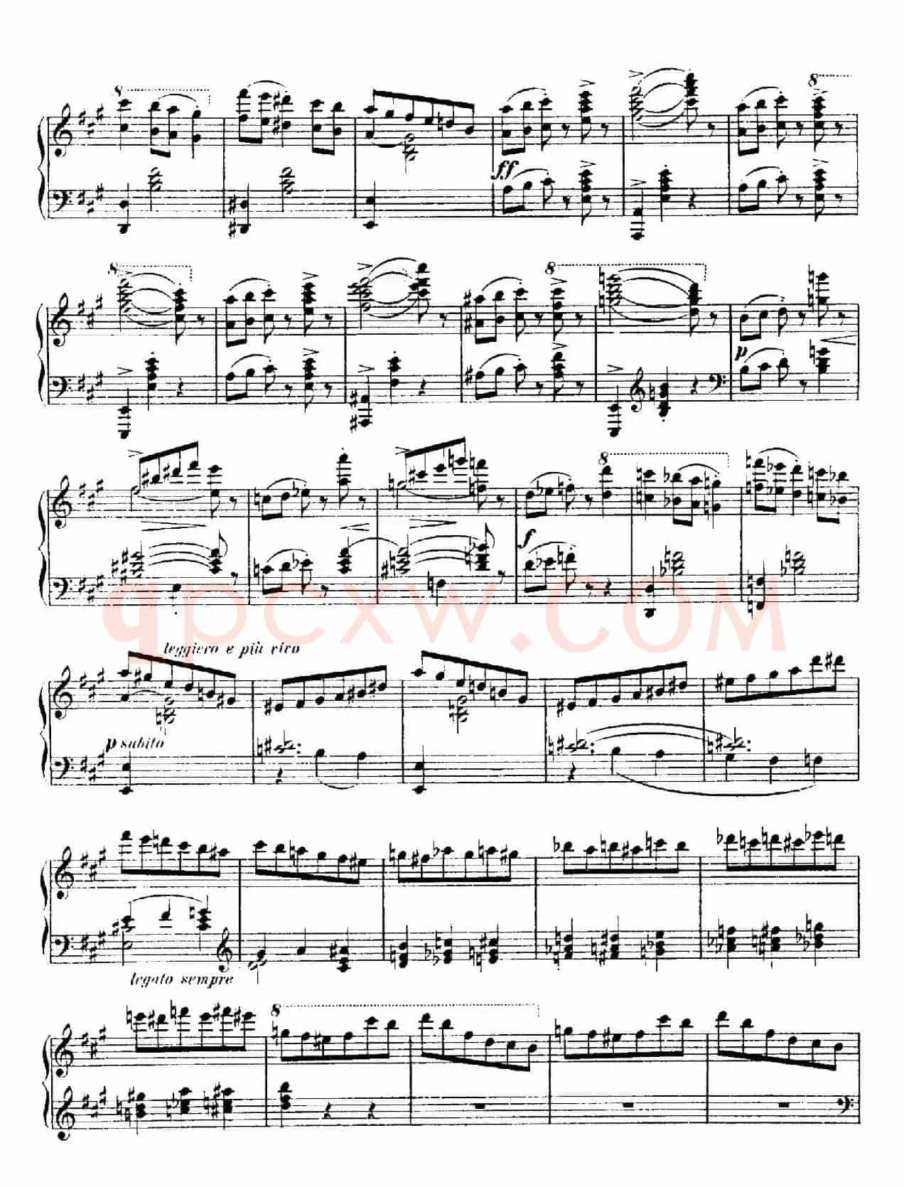 4 Valses Caprice(4首随想圆舞曲)(No. 1 in A)