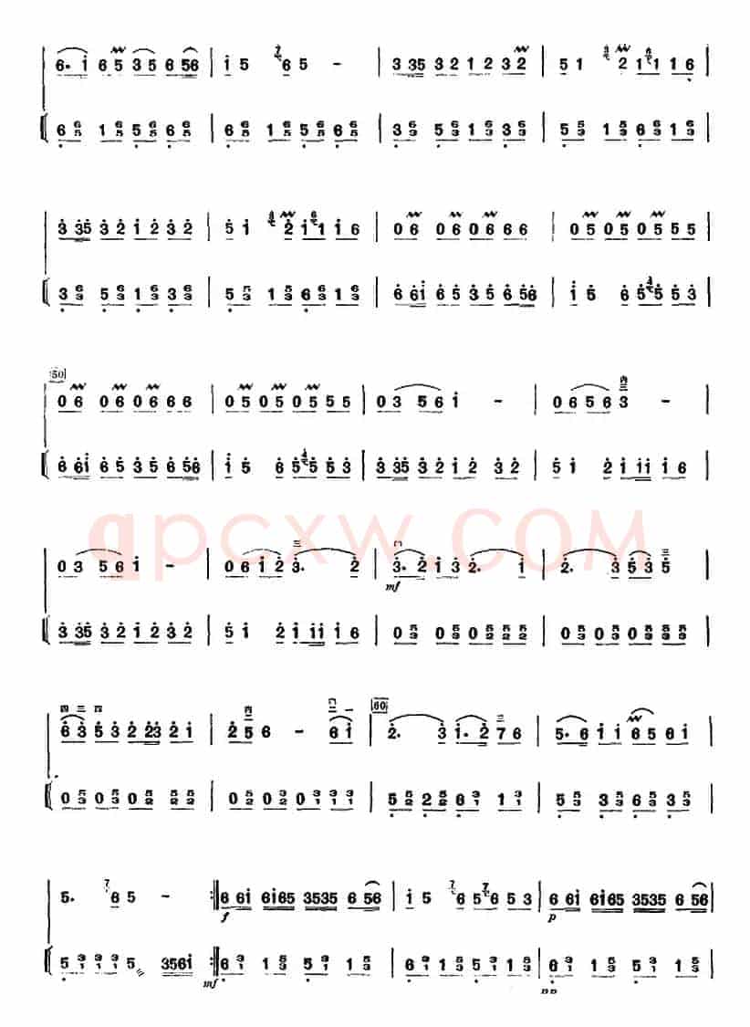 许讲德二胡演奏曲：10.茉莉花（二胡+扬琴）