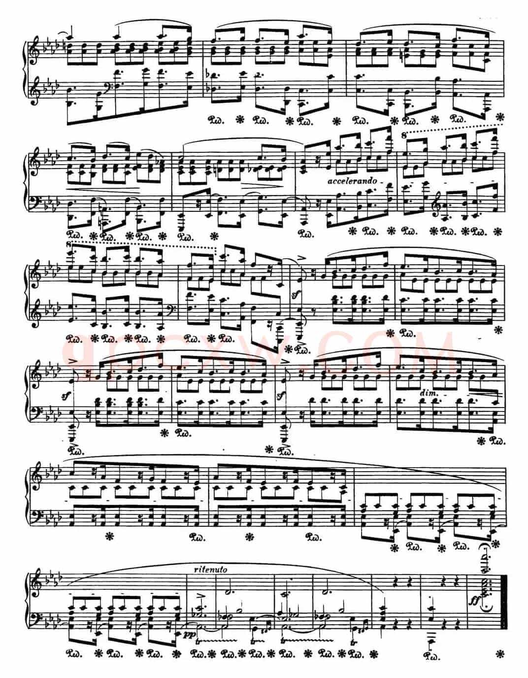 肖邦 幻想波兰舞曲 Op.61 降A大调 Polonaise
