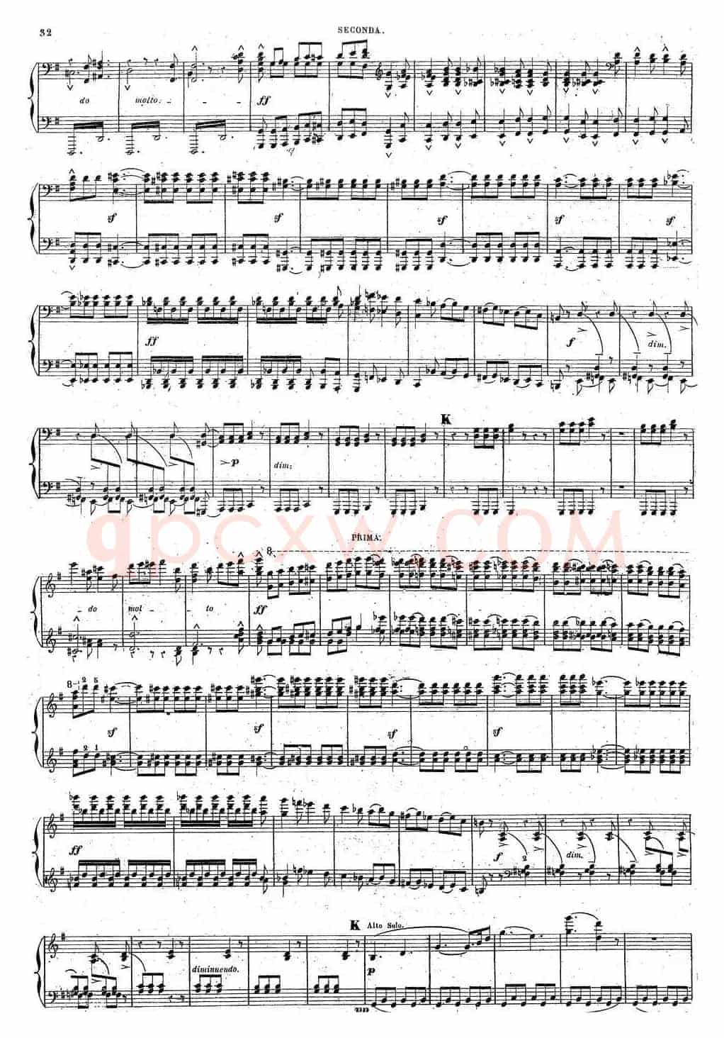 Harold en Italie Op.16 - 4 Hands（哈罗尔德在意大利·四手联弹）（P11——20）