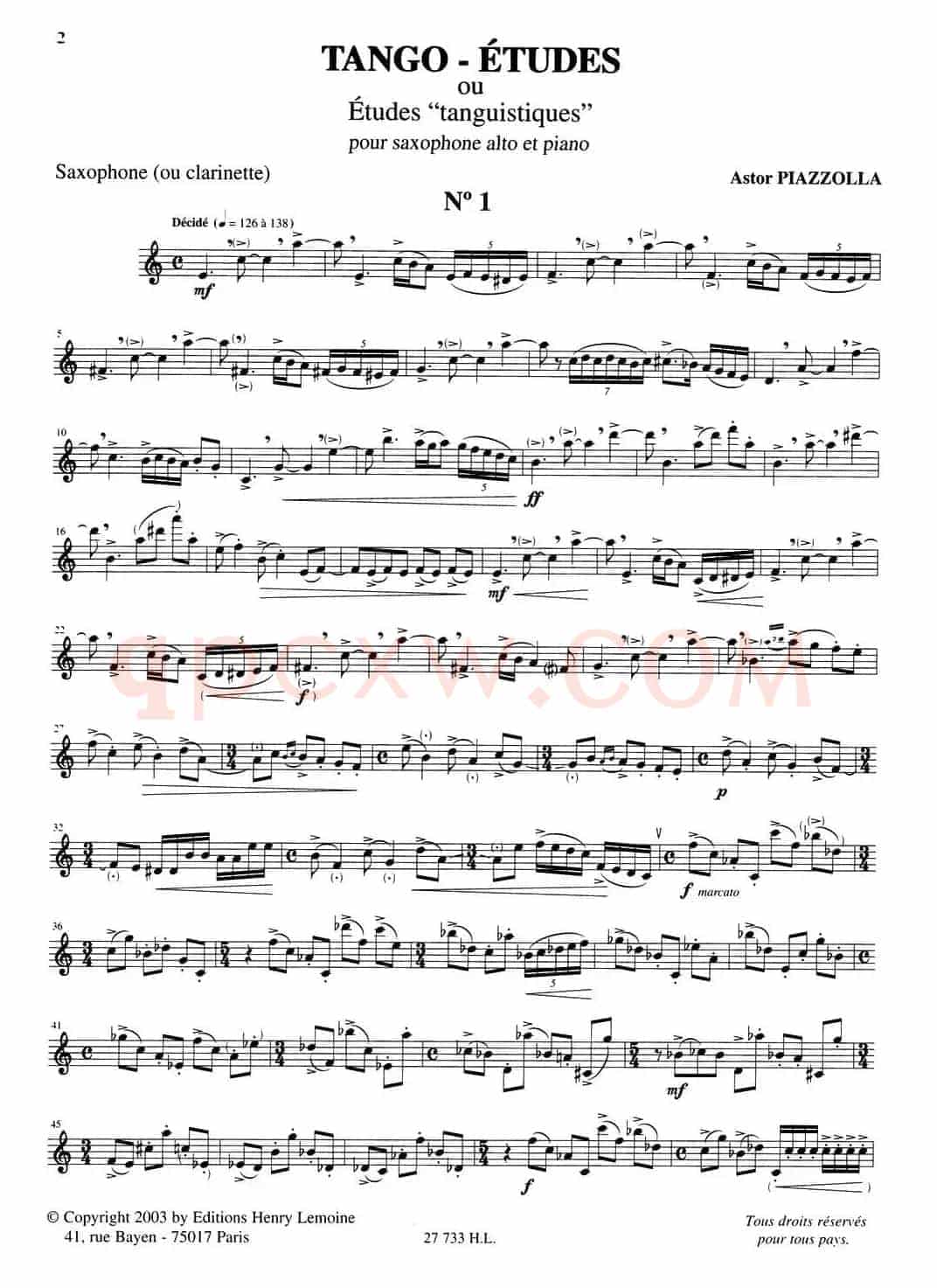 Astor Piazzolla（No.1）