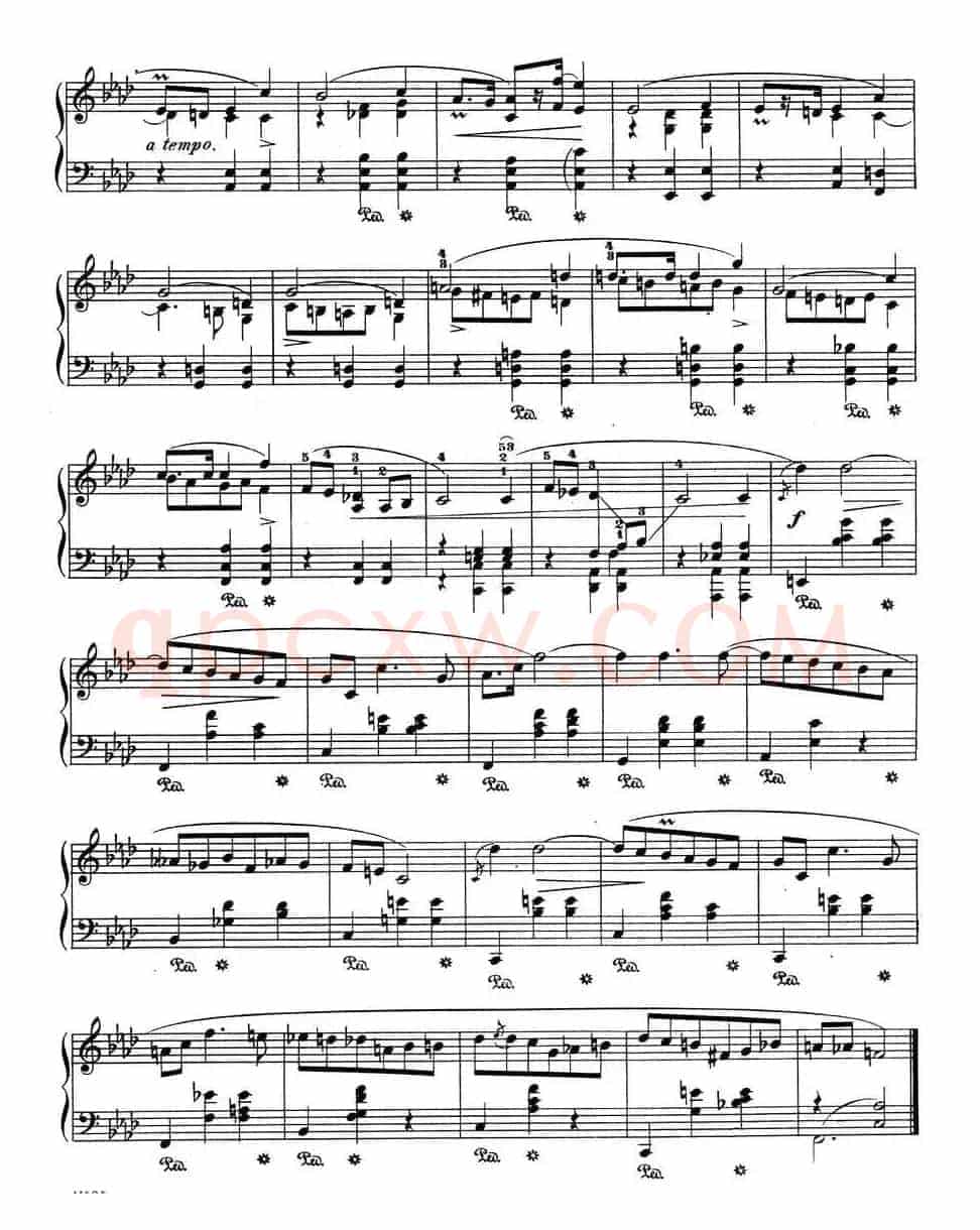 Trois Mazurkas Op·63(3首玛祖卡舞曲-2)