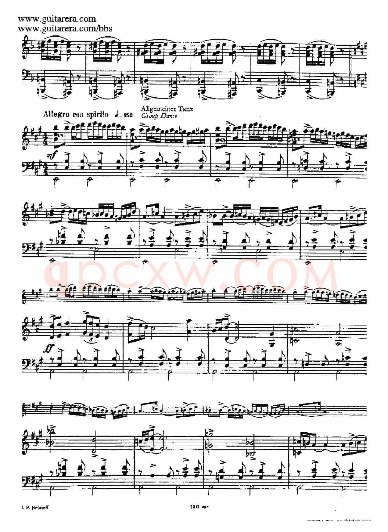 波罗维茨舞曲 (根据歌剧《伊戈尔王子》同名女声合唱改编)