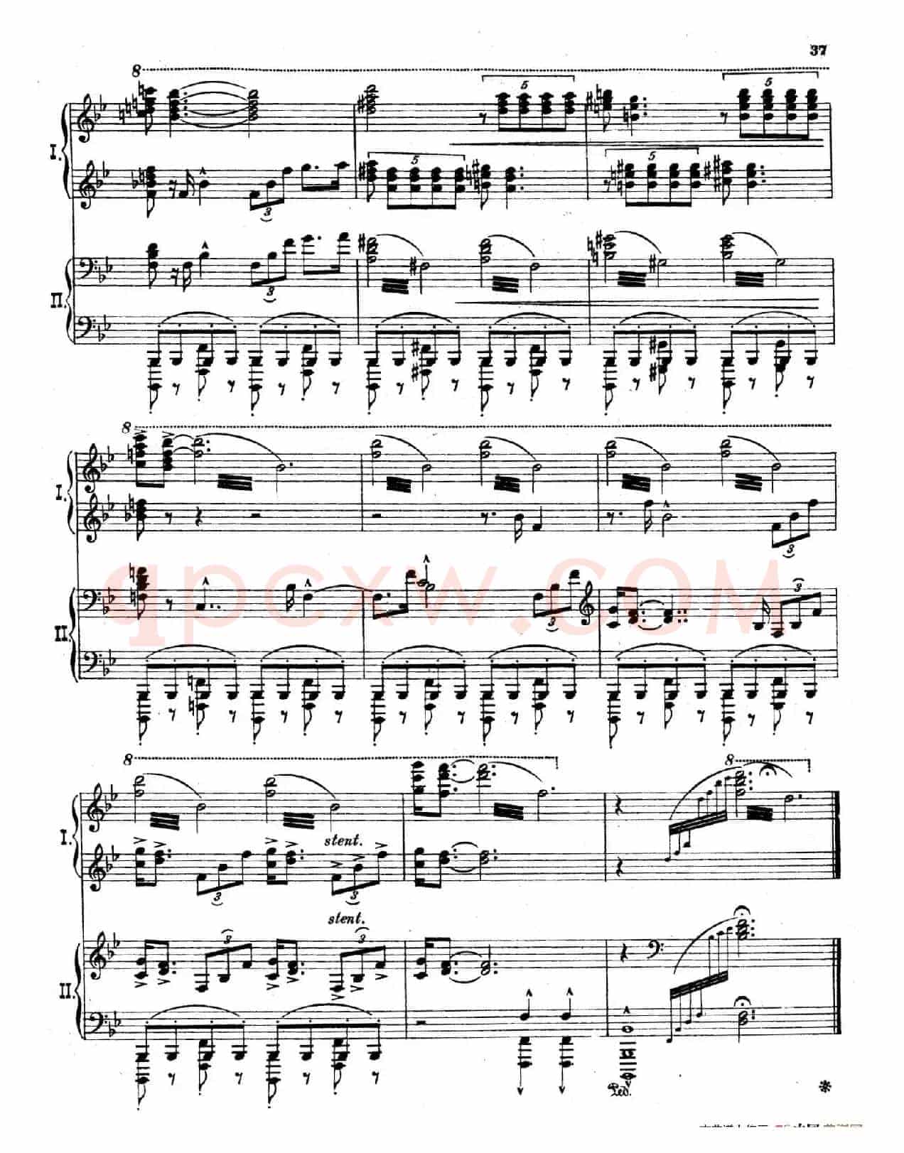 The Pines of Rome(交响诗《罗马的松树》·双钢琴)(第四部分:阿皮亚大道上的松树)