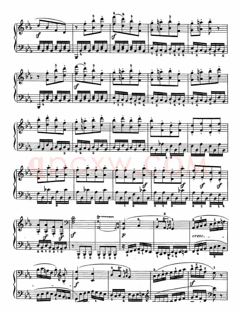 SONATE（第十三钢琴奏鸣曲-Op.27 No.1）