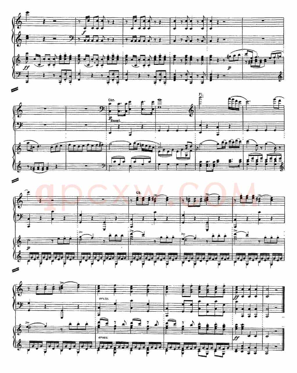 二十八部钢琴协奏曲 No.25（P16-30）