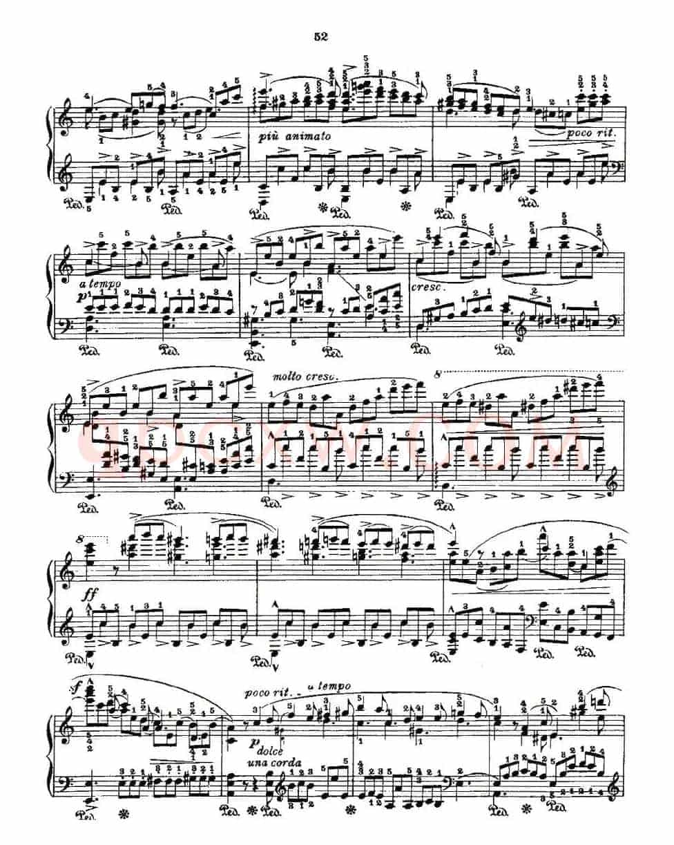 肖邦《练习曲》Fr.Chopin Op.10 No5-3