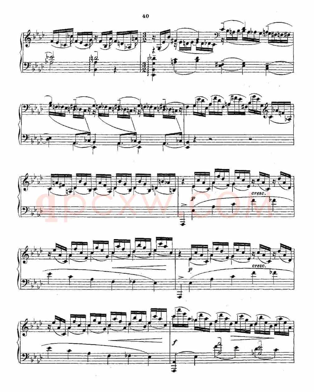 10首《前奏曲》之八（Rachmaninoff 10 Preludes, Op.23）