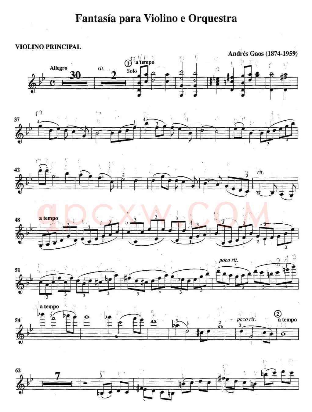 Fantasia para Violino e Orquestra