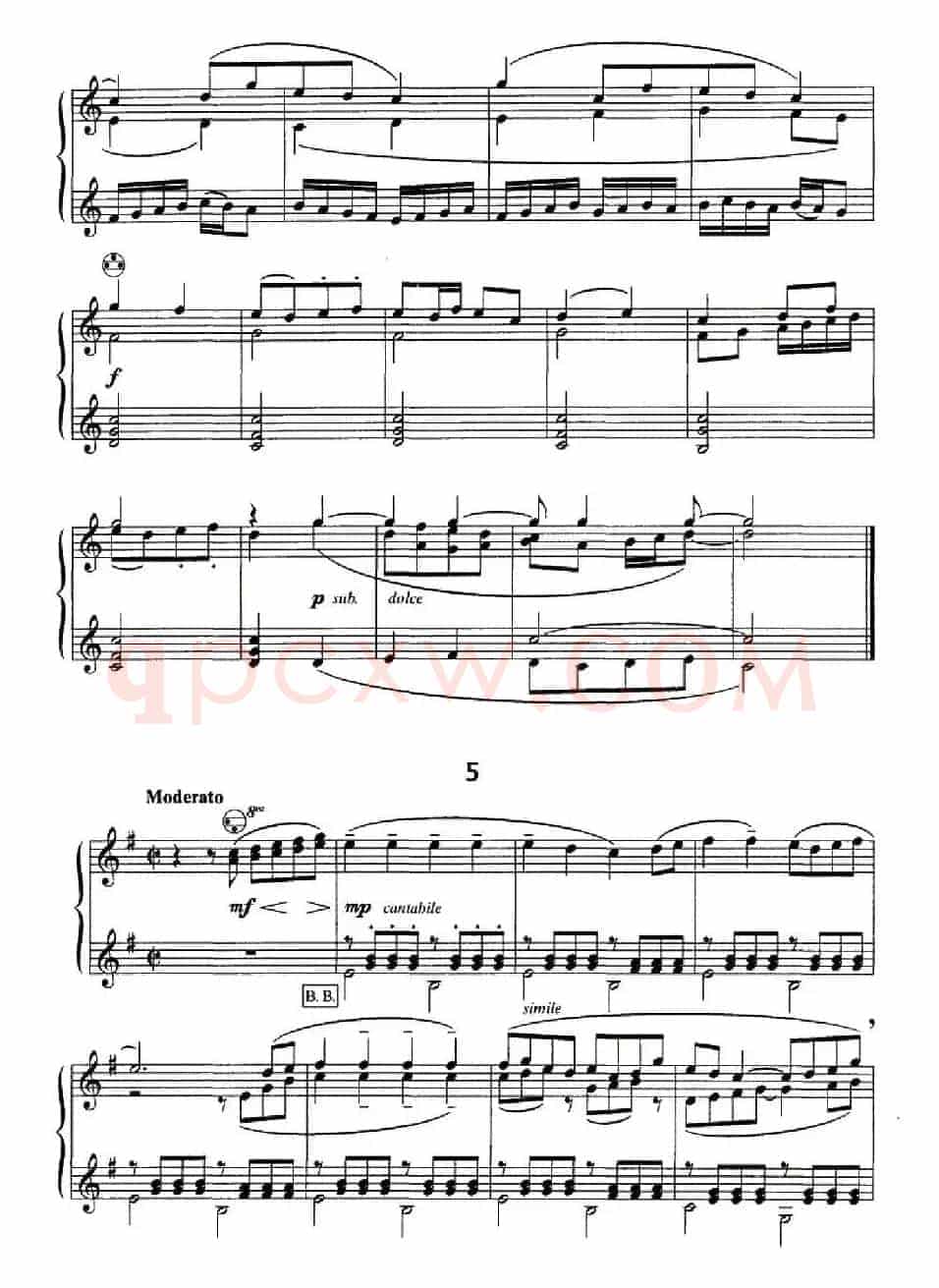 斯特拉文斯基 - 八首自由低音手风琴小品